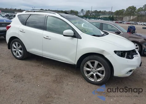 2012 Nissan Murano Le z USA, uszkodzony, nr VIN JN8AZ1MW9CW221035